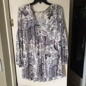 Long sleeve free people dress